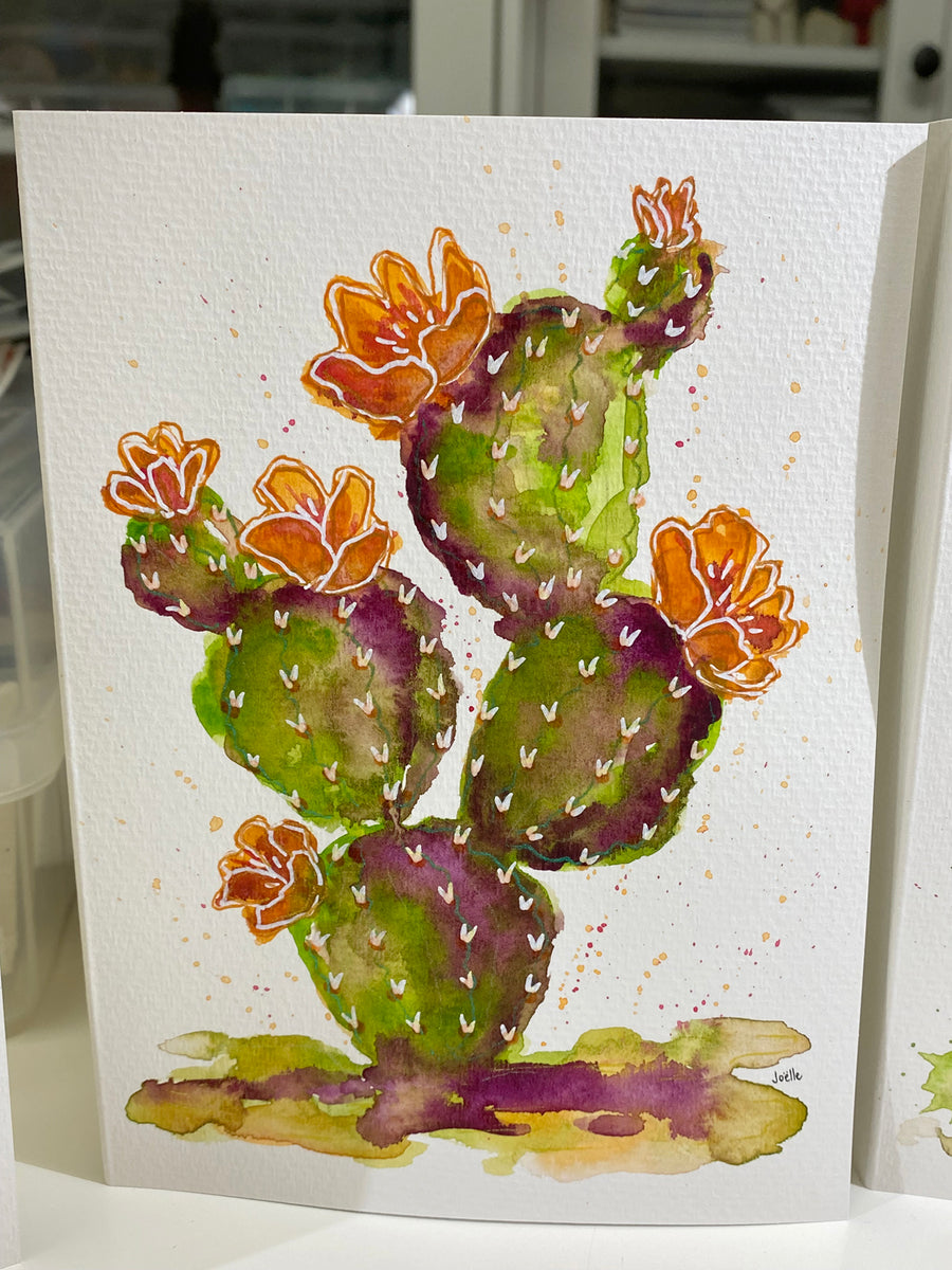 Carte L aquarelle Originale 009 Cactus Fleurs Oranges Cr ations carte-l-aquarelle-originale-009-cactus-fleurs-oranges-cr-ations