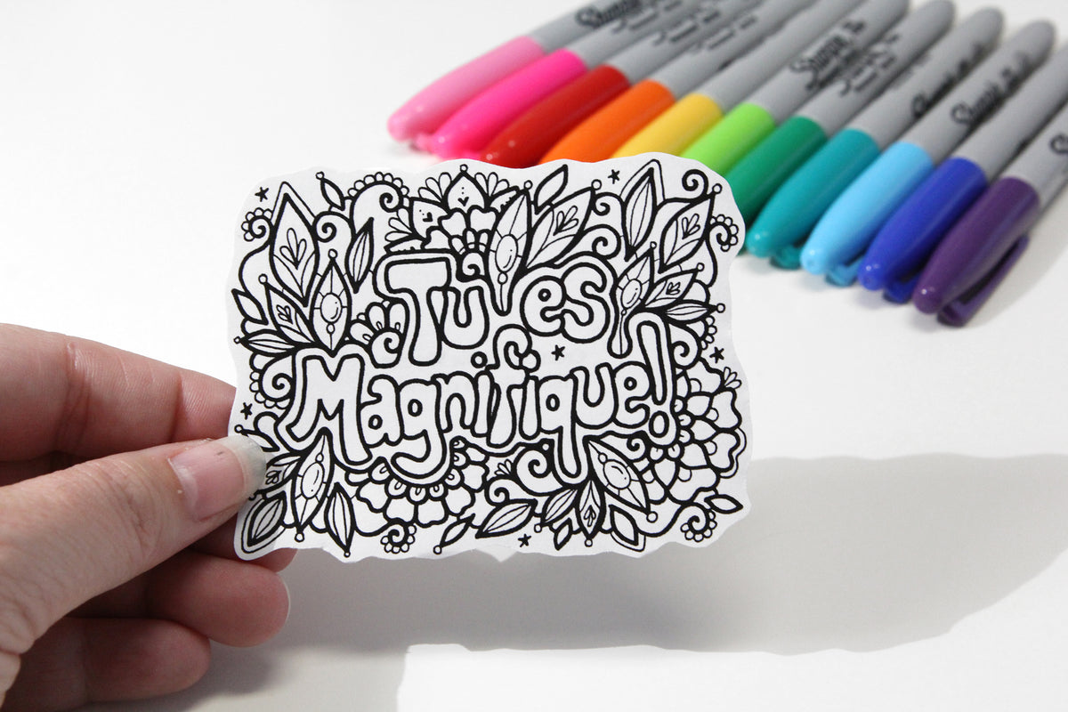 un-autocollant-colorier-pr-coup-tu-es-magnifique-cr-ations