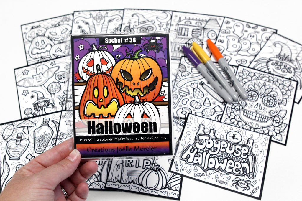 DUO - Sachet #36 Halloween + Sachet #54 CHalloween