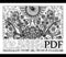 Téléchargement instantané - PDF à imprimer et colorier - POUSSINS, Pâques #9141